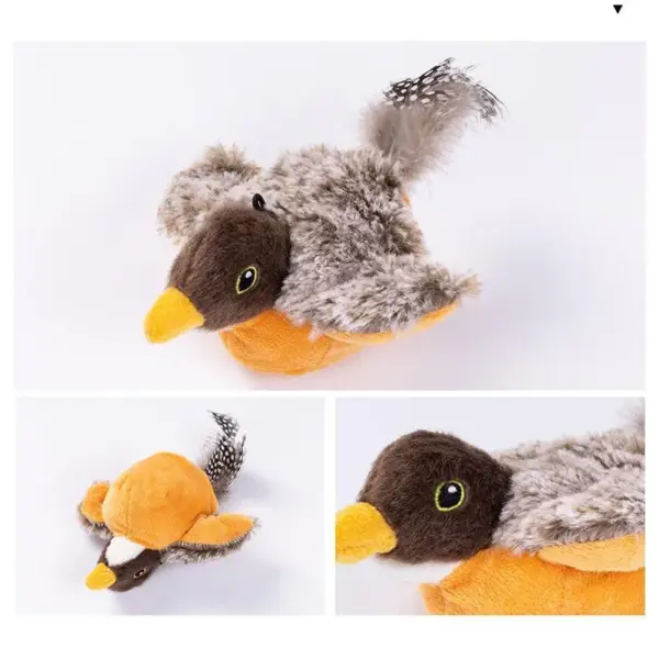 Interactive Flying Bird Cat Toy with Catnip - Image 7
