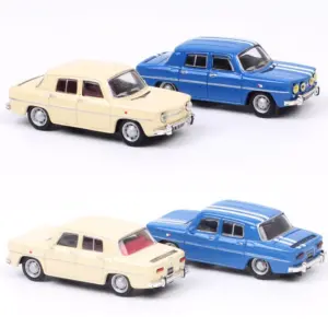 1/87 Renault 8 Gordini Diecast Model Car 10 S75e5b5f2616d4f1692e0bc8897d764f0f