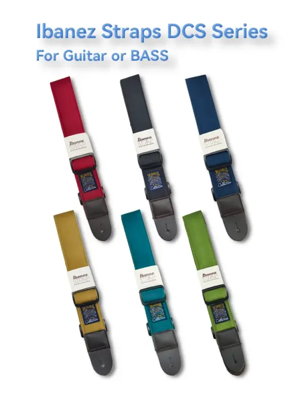 Ibanez Adjustable Guitar Strap Multi-color - Image 3