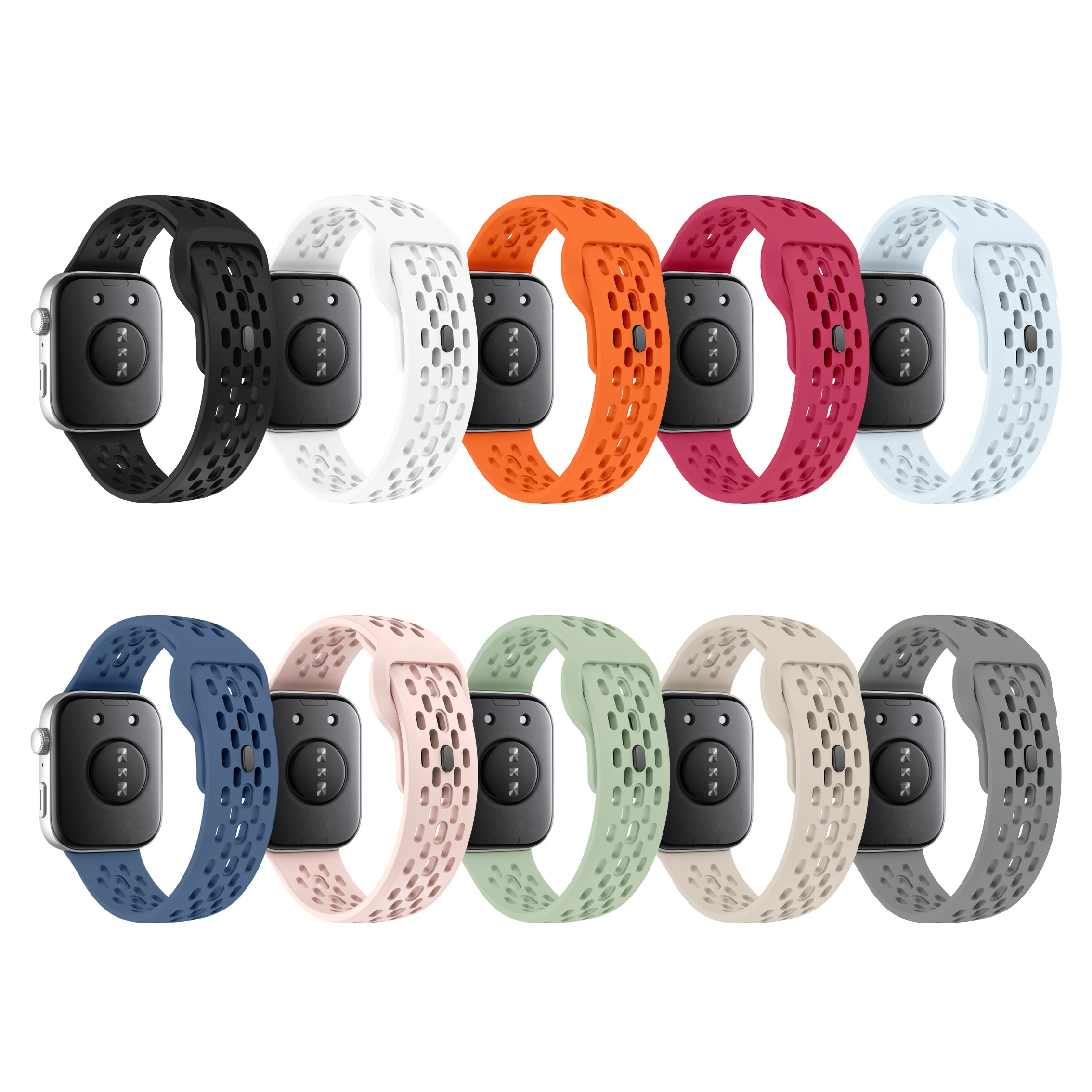 Sport Silicone Strap for HUAWEI WATCH FIT Series 6 Sport Silicone Strap for HUAWEI WATCH FIT Series - Image 6