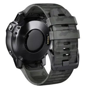Sports Camouflage Silicone Strap for Garmin Fenix 7 13 S762643a45cda4ba9ab69fbb74d7e0c351