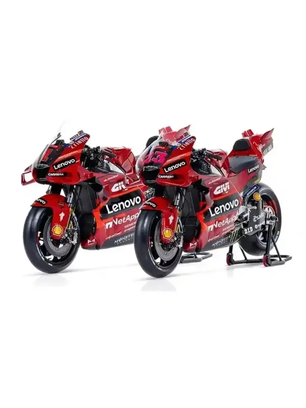 Maisto 1:18 Red Bull KTM Moto GP Miniature Model - Image 15