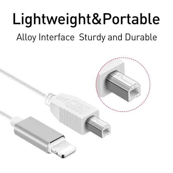Lightning to USB Type B OTG Cable Adapter - Image 3