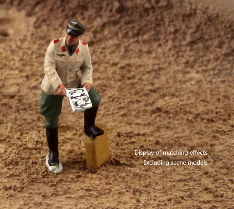 1/72 German North African Battlefield Soldier Model 2 1/72 German North African Battlefield Soldier Model - Image 2