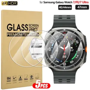 Tempered Glass Screen Protector for Galaxy Watch 7