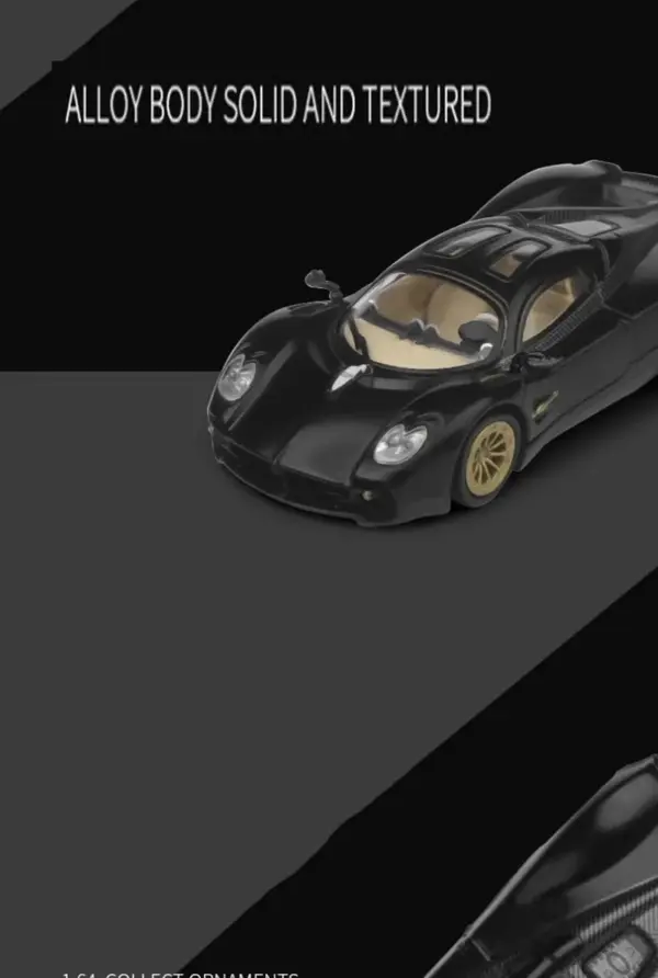 1/64 Alloy Utopia Supercar Diecast Model Car - Image 3