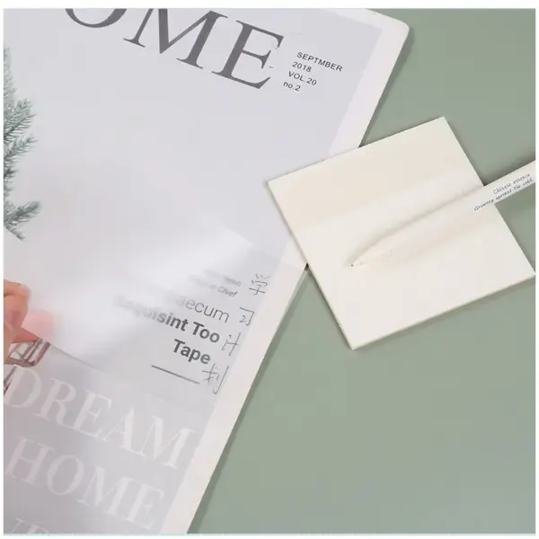Transparent Sticky Notes Set (100 Sheets) - Image 3