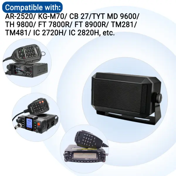 ABBREE External Communication Speaker for CB Radios - Image 4