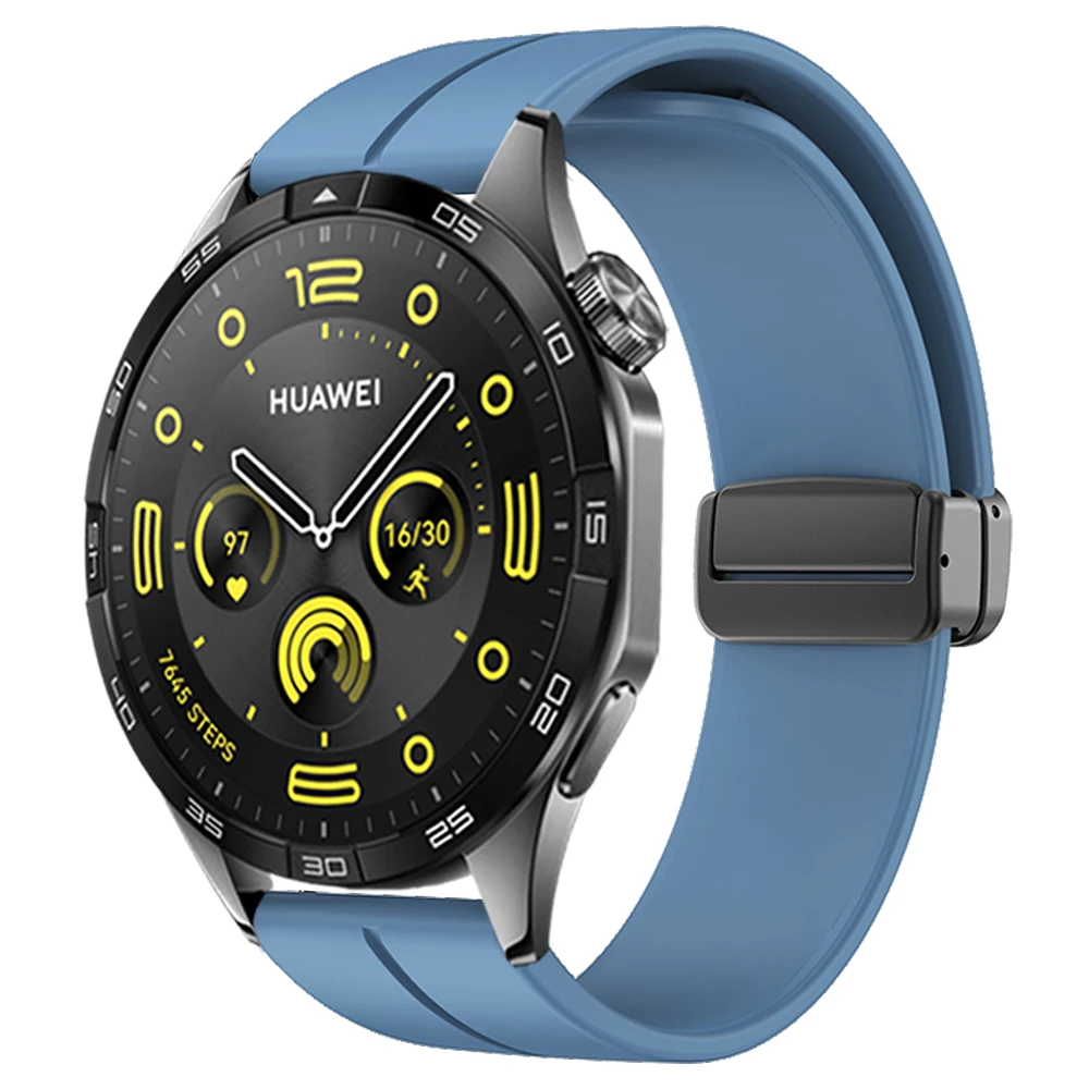 Magnetic Silicone Strap for Huawei Watch 4 Pro 14 Magnetic Silicone Strap for Huawei Watch 4 Pro - Image 14