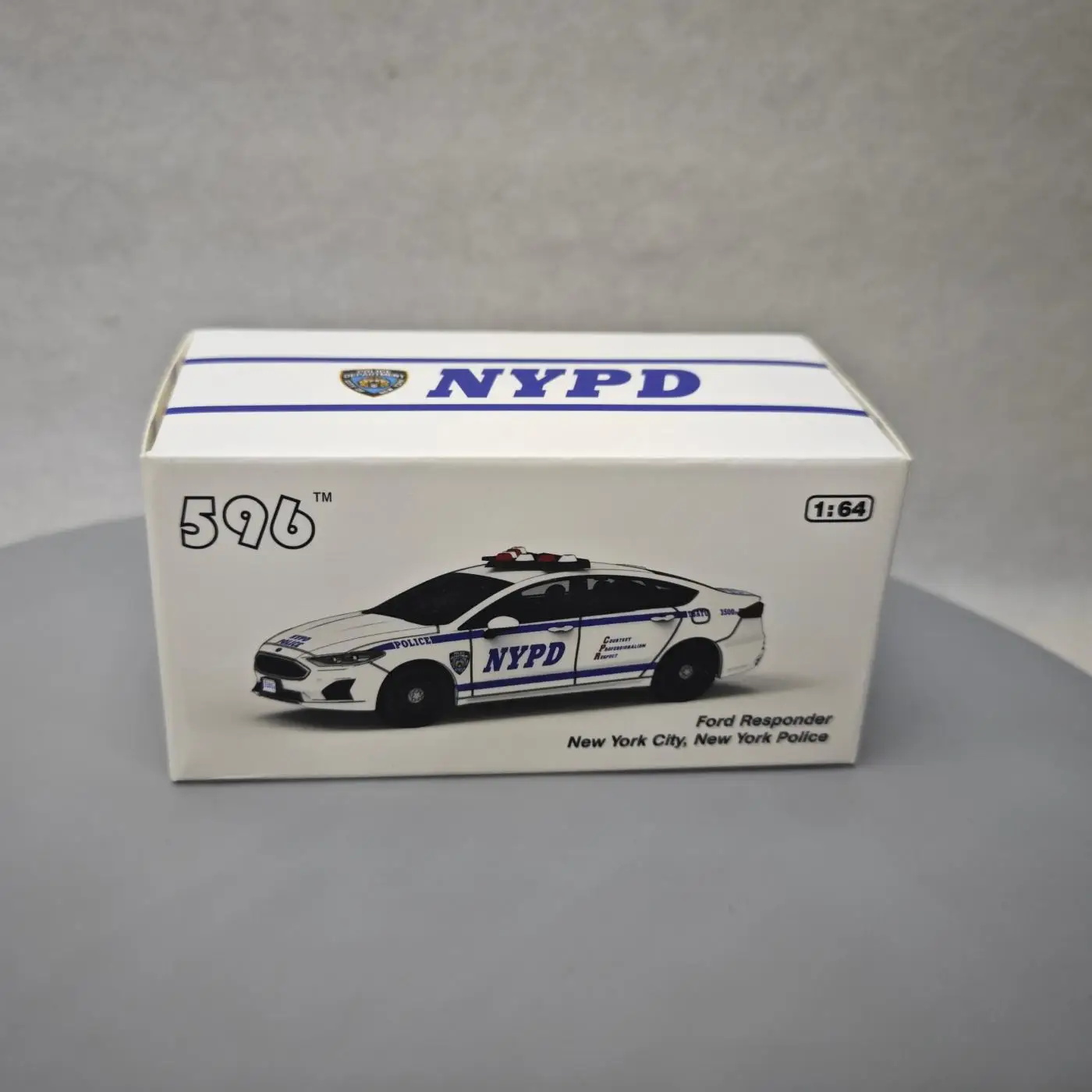 596 1:64 Ford Responder Diecast Car 5 596 1:64 Ford Responder Diecast Car - Image 5