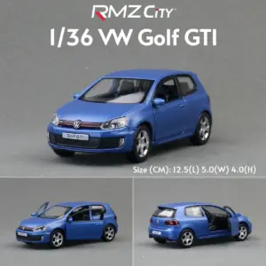 1/36 VW Golf GTI Diecast Miniature Car 15 S77cd71bfe0724cb2982aec04a2427a46j