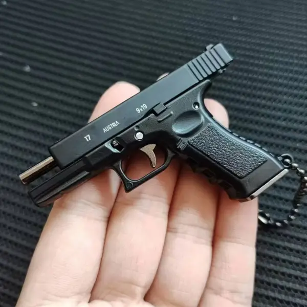 Glock 17 Miniature Keychain Pistol Model - Image 3