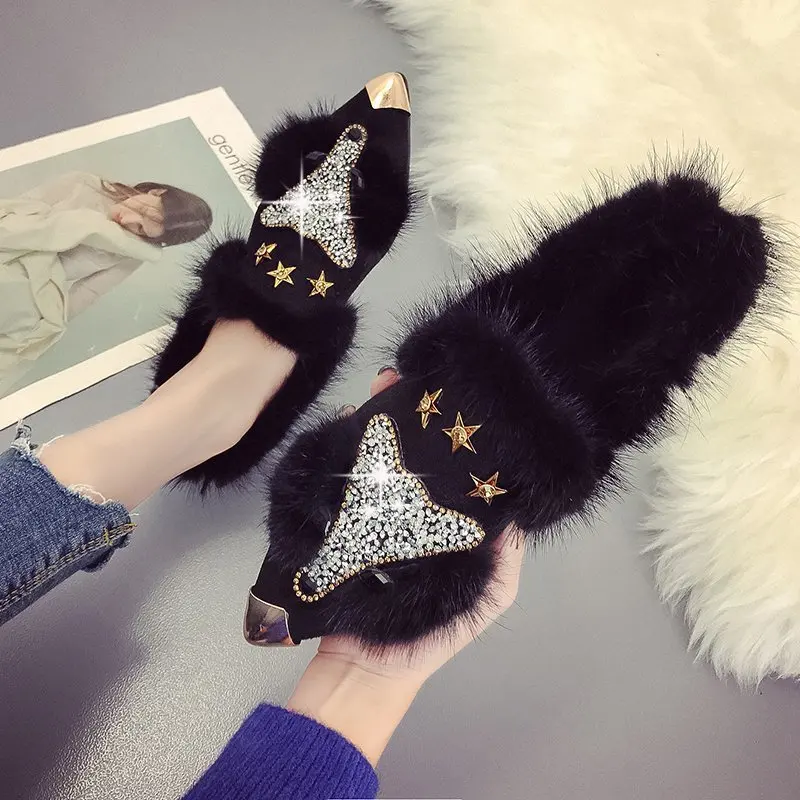 Women Ankle Boots with Crystal Fox Head Details 6 Women Ankle Boots with Crystal Fox Head Details - Image 6