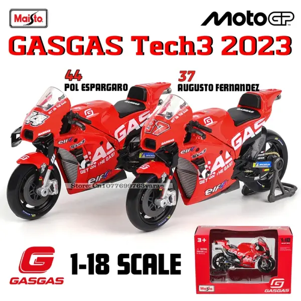 Maisto 1/18 Brad Binder KTM Motorcycle Model - Image 2