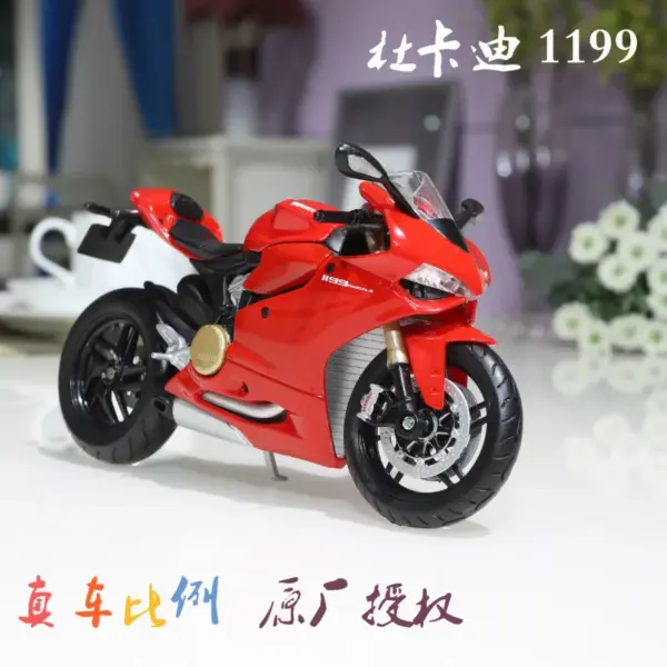 Maisto 1:12 Kawasaki H2R Alloy Motorcycle Model - Image 35