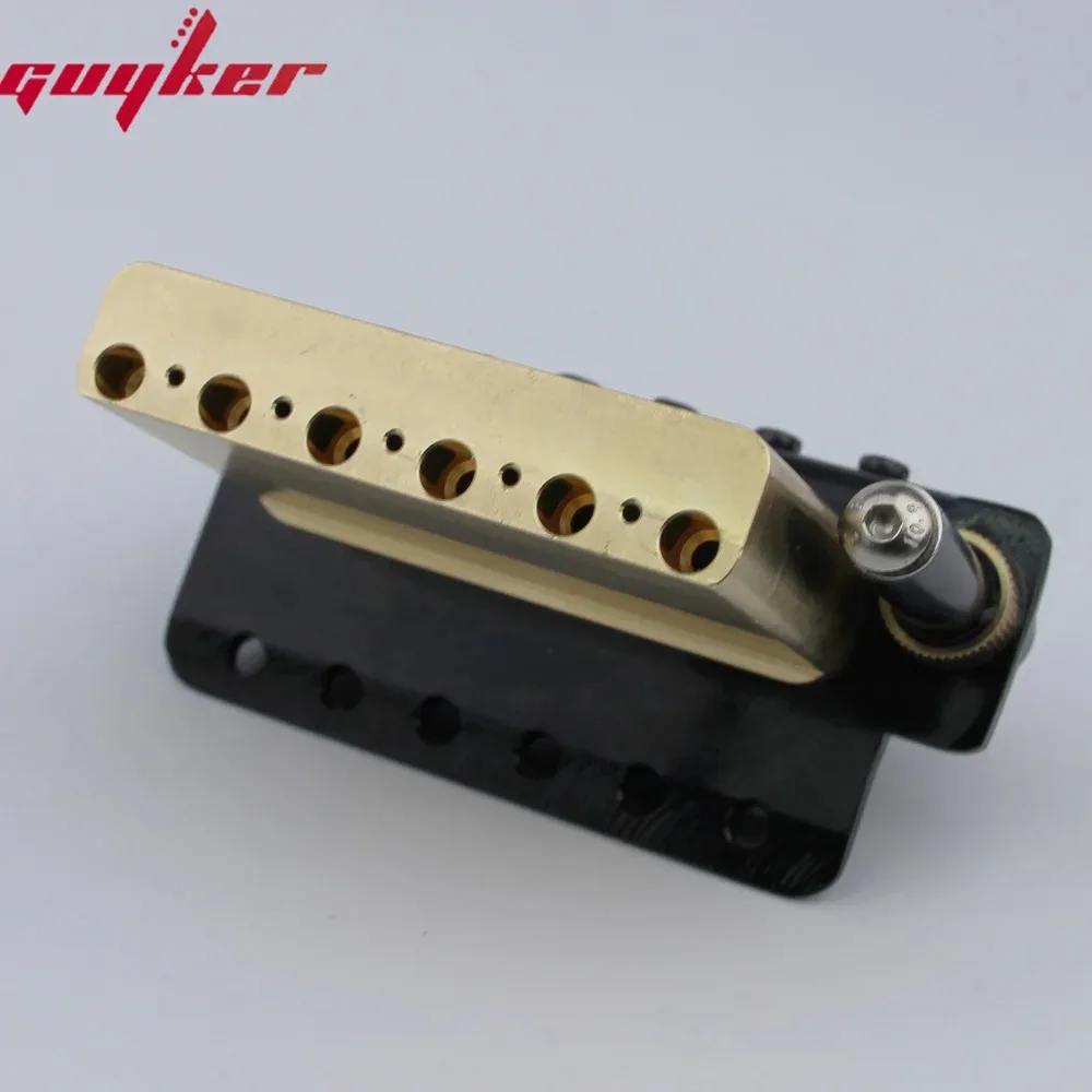 Guyker Chrome Black Gold Guitar Tremolo Bridge 5 Guyker Chrome Black Gold Guitar Tremolo Bridge - Image 5