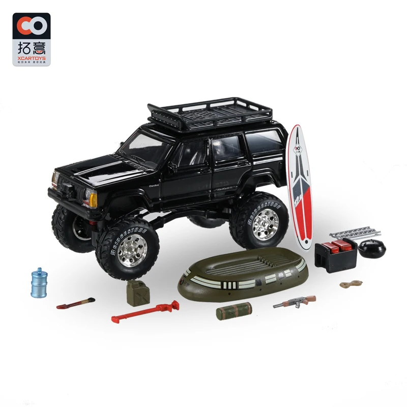 Xcartoys 1/64 Off-Road SUV Set with Accessories 6 Xcartoys 1/64 Off-Road SUV Set with Accessories - Image 6