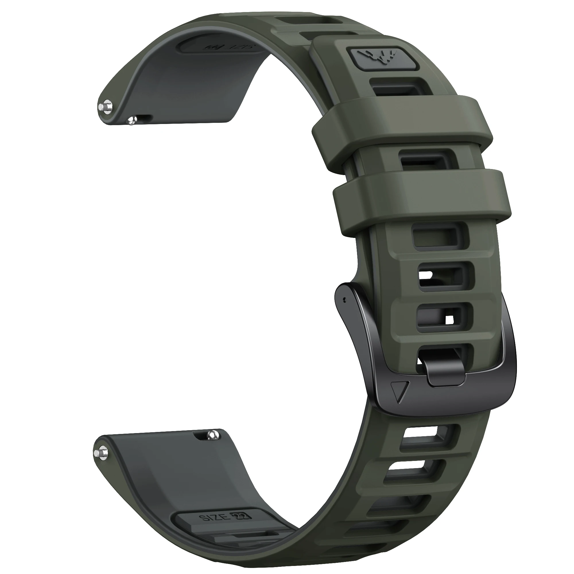 22mm Silicone Watch Band for Garmin Models 10 22mm Silicone Watch Band for Garmin Models - Image 10