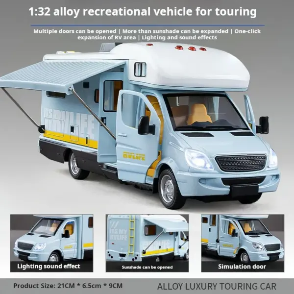 1:32 Diecast RV Recreation Vehicle Model - Image 2