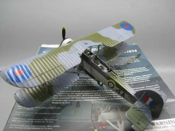 1/72 Scale Diecast Royal Airforce Swordfish Model - Image 5