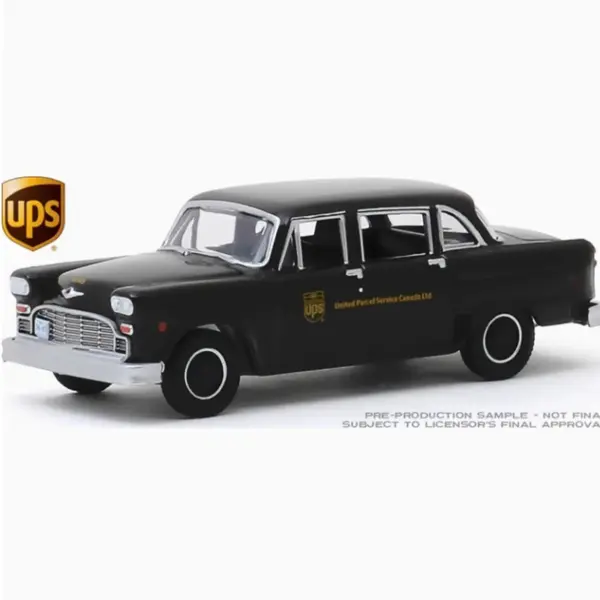 1:64 Scale 1977 Checker Taxi Diecast Model - Image 5