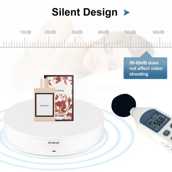 30cm Rotating Display Stand with Remote Control - Image 4
