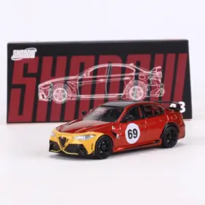 1:64 Alloy Romeo Giulia GTAm Car Model 19 S78ea1540c4924e1ab5b40ed1e365273b8
