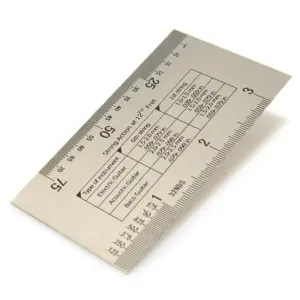 Stainless Steel Guitar String Action Gauge 5 S7941bd2b82a647a9b110f09bbb1c6ceeW