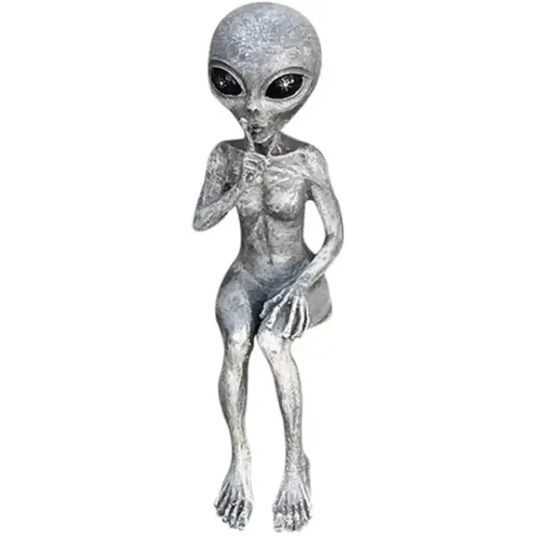 Outer Space Alien Garden Statue Set - Image 7