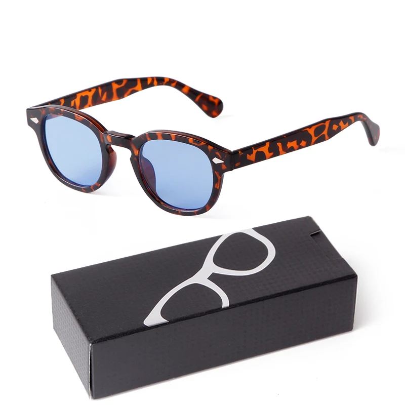 Gradient Blue Round Sunglasses for Adults S22728 17 Gradient Blue Round Sunglasses for Adults S22728 - Image 17