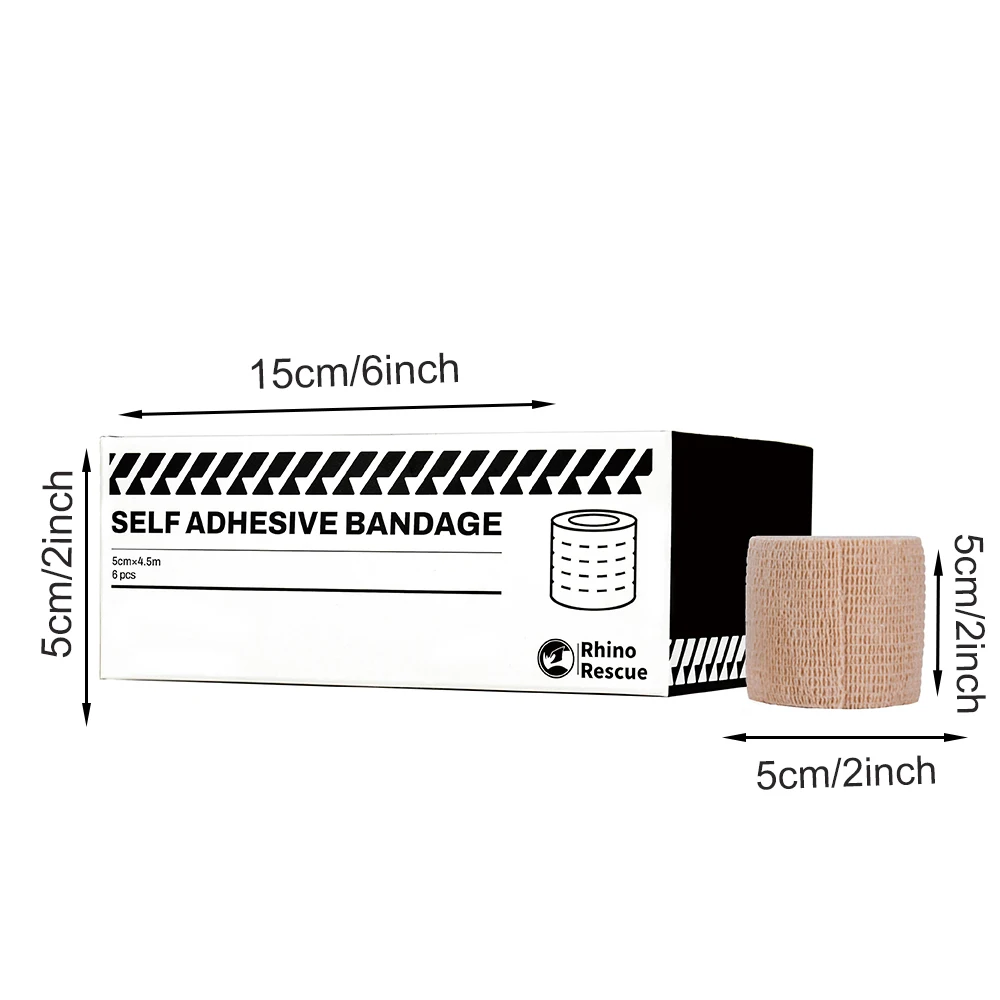 RHINO RESCUE Self-Adhesive Elastic Bandage Pack 7 RHINO RESCUE Self-Adhesive Elastic Bandage Pack - Image 7
