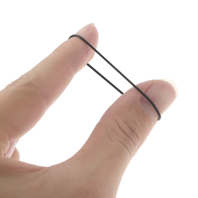 2PCS Universal Rubber Drive Repair Belts for Recorders 6 2PCS Universal Rubber Drive Repair Belts for Recorders - Image 6