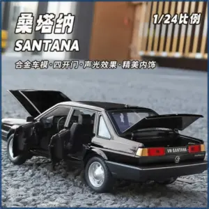 VW Santana Diecast 1:24 Alloy Car Model 12 S79ef283e61834a41945db55093d909c9s