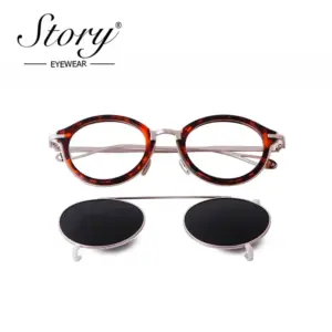 Vintage Steampunk Round Clip-on Sunglasses Men S1810 11 S7a4ae0ba05ee4483a67a5c4a4c6dfc34x