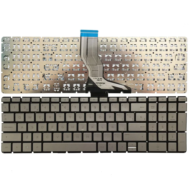 HP Compatible Spanish/Latin Keyboard Black/Silver 2 HP Compatible Spanish/Latin Keyboard Black/Silver - Image 2
