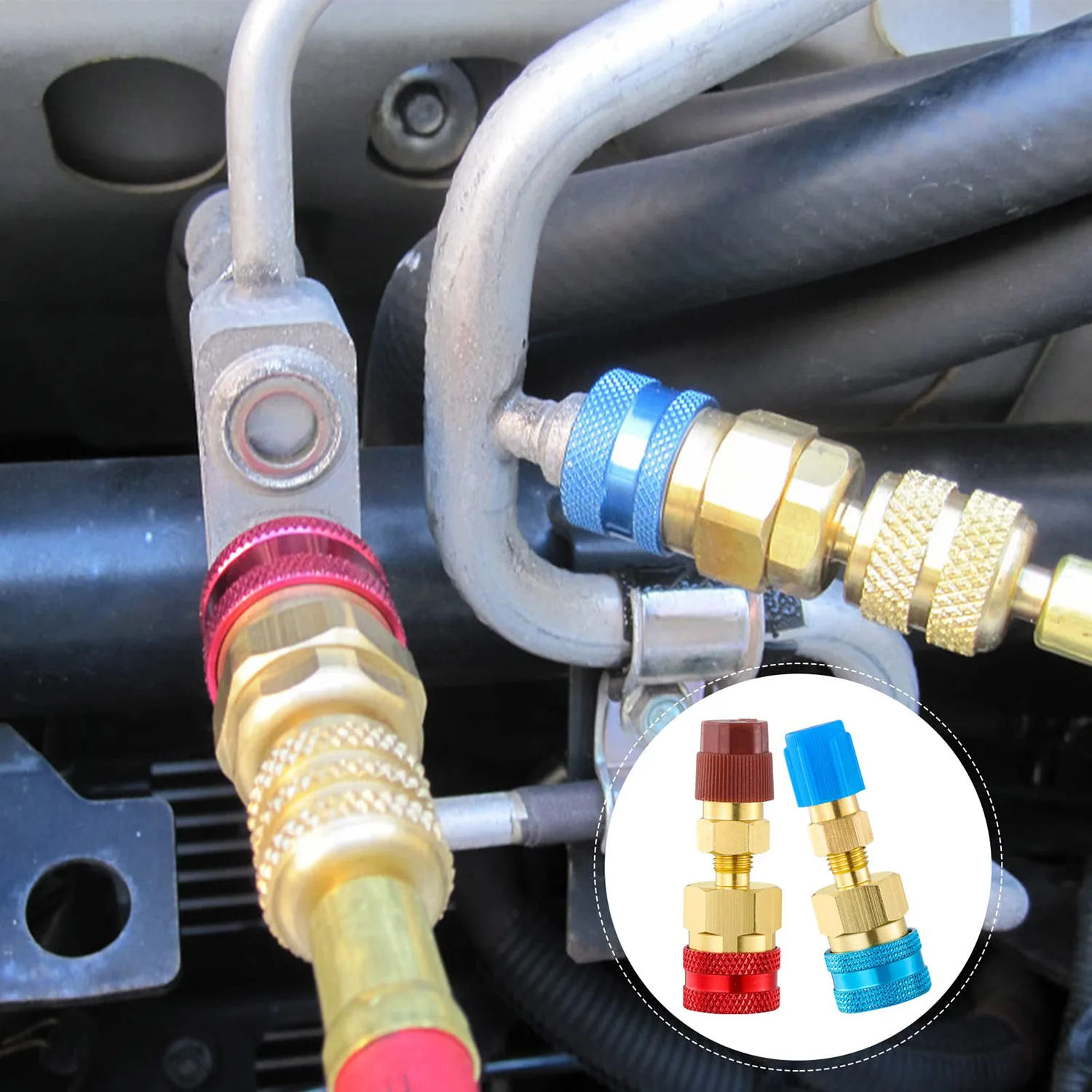 R1234YF to R134A Refrigerant Adapter Kit 5 R1234YF to R134A Refrigerant Adapter Kit - Image 5