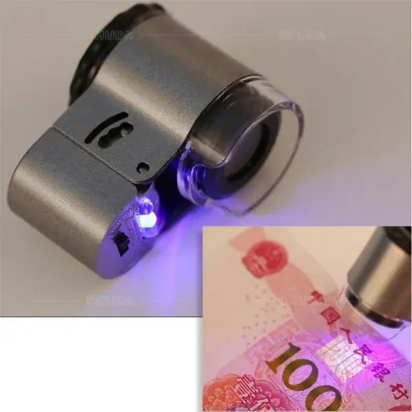 50X Handheld Loupe with LED and UV Light - Image 6