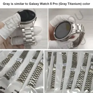 Stainless Steel No Gaps Strap for Galaxy Watch 11 S7ac56d4b98034d38804b9a34a22cc6a8n
