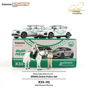 Dubai Police XPeng G9 P7 Diecast Model Set 9 S7b15d3fc0eb14812a346fa2221c2265be