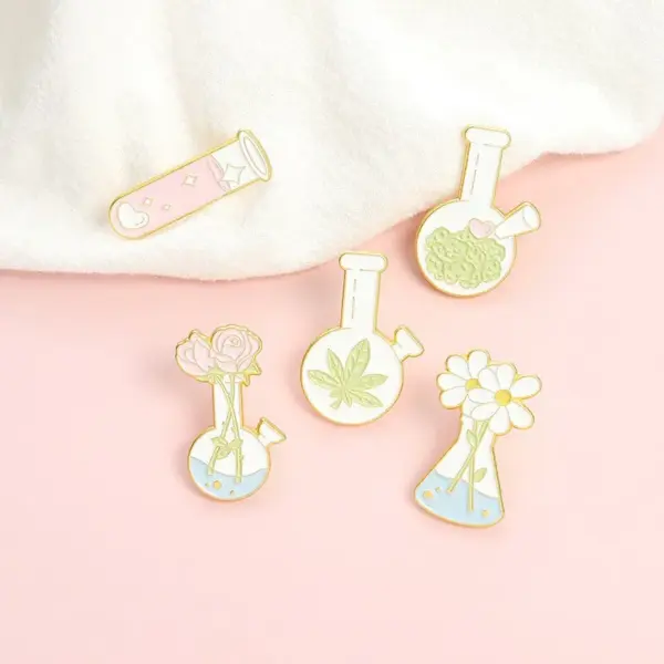 Chemistry Science Enamel Pins Set - Image 4