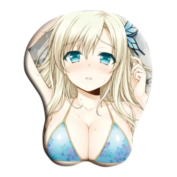 3D Silicone Anime Mouse Pad with Wrist Support - Image 11