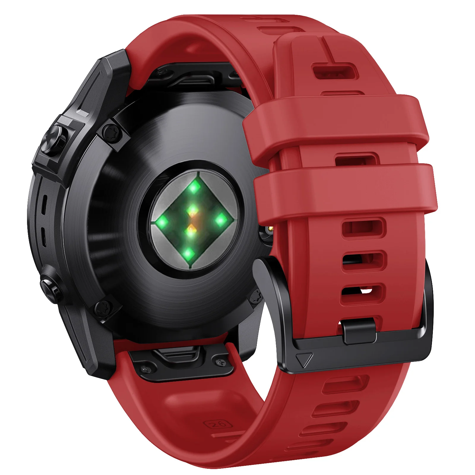 Garmin Fenix 6/7 Pro QuickFit Silicone Strap 9 Garmin Fenix 6/7 Pro QuickFit Silicone Strap - Image 9