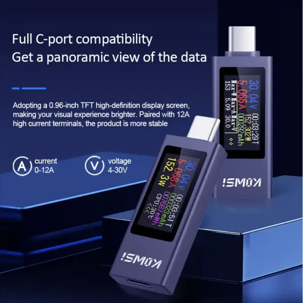 Multi-function Digital Display Power Meter 12A - Image 4