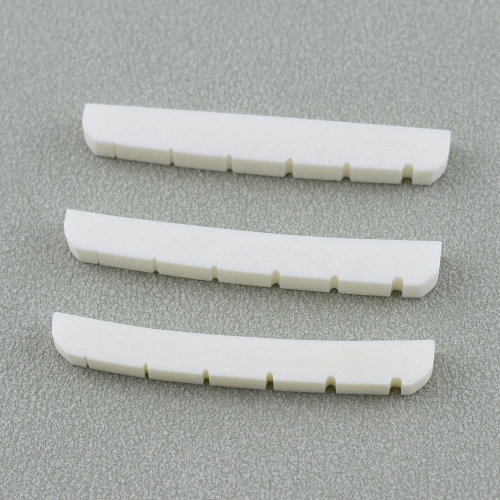 Flat Bone Nut for Electric Guitar 42mm/43mm 3 Flat Bone Nut for Electric Guitar 42mm/43mm - Image 3