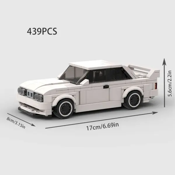 Stylized Building Block Toy Car - Image 12