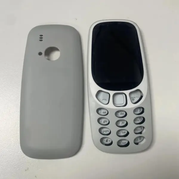 Full Housing Kit for Nokia 3310 2G with Face Frame and Keyboard - Image 2