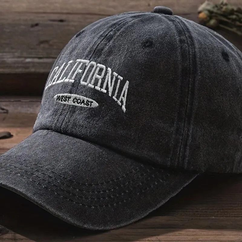 Cotton Vintage Baseball Cap for Men Women 2 Cotton Vintage Baseball Cap for Men Women - Image 2