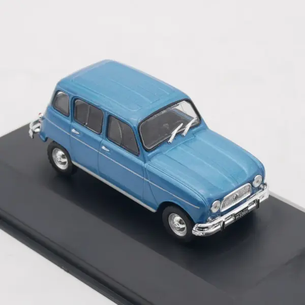 Diecast 1:43 Alloy Car Model 1968 4L Static Display Collectible - Image 6