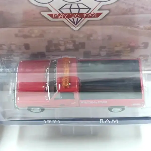 Diecast 1991 Ram Pickup Model 1:64 Scale - Image 4