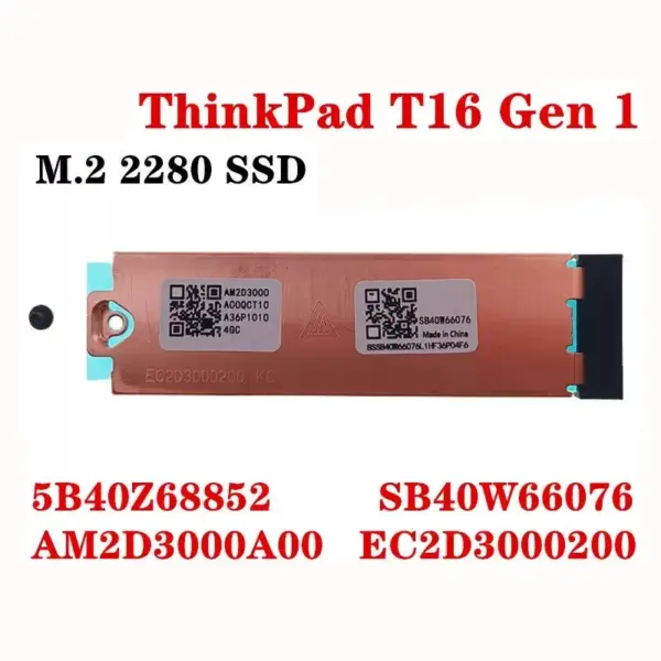 ThinkPad M2 SSD Heatsink Bracket Assembly - Image 7